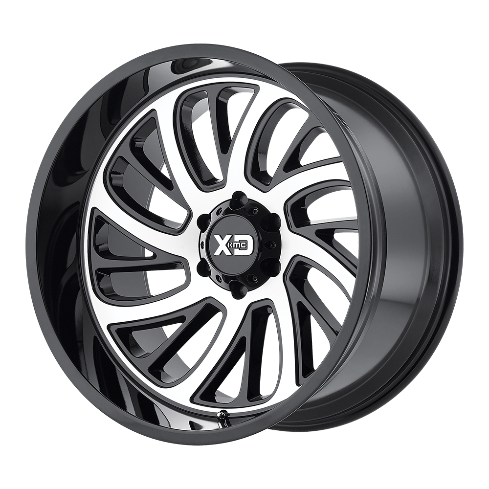 XD XD826 SURGE 20X10 -24 6X135/6X5.3 Gloss Black With Machined Face