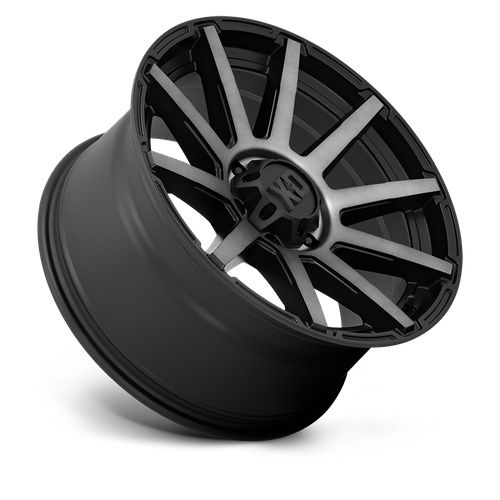 XD XD847 OUTBREAK 20X10 12 6X139.7 SATIN BLACK WITH GRAY TINT