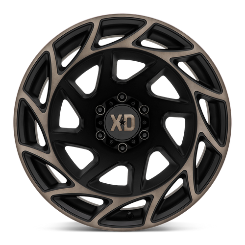 XD XD860 ONSLAUGHT 20X9 0 8X170/8X6.7 Satin Black With Bronze Tint