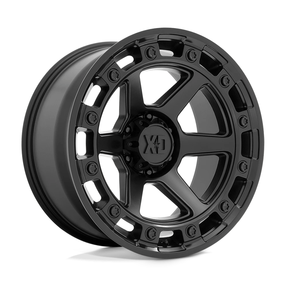 XD XD862 RAID 17X9 0 6X139.7/6X5.5 Satin Black