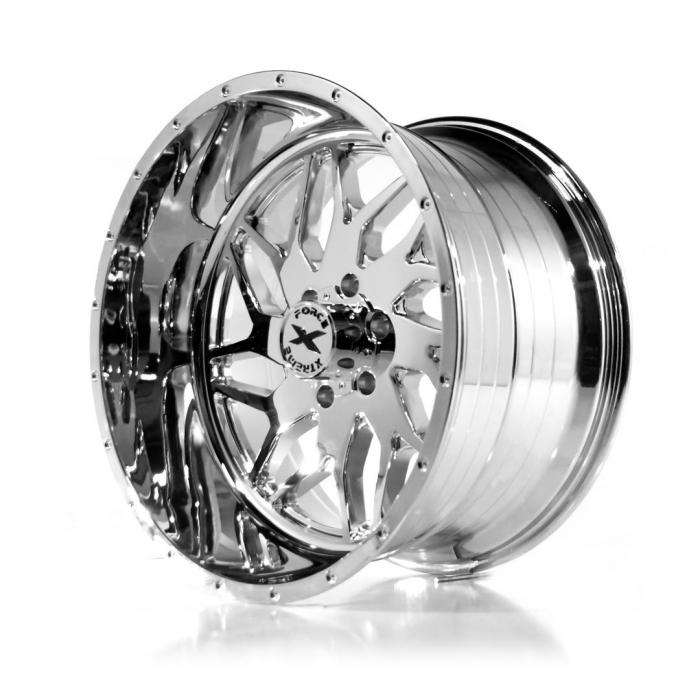Xtreme Force XF-2 22x12 -44 6x139.7 (6x5.5) Chrome