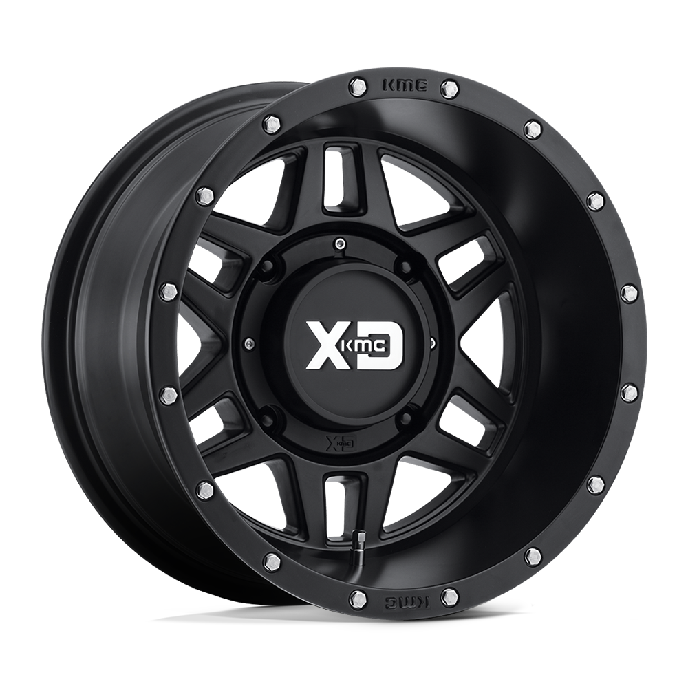 XD Powersports XS128 MACHETE 15X7 35 4X110/4X110 Satin Black