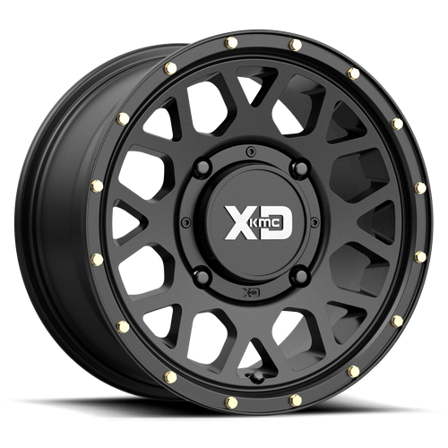 XD Powersports XS135 GRENADE 15X6 38 4X137/4X137 Satin Black