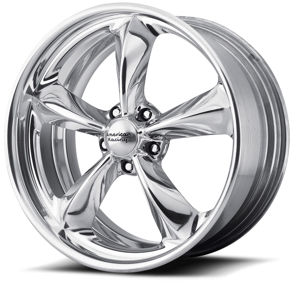 American Racing Vintage VN425 TORQ THRUST SL 18X8 0 5X120.65/5X4.75 Polished