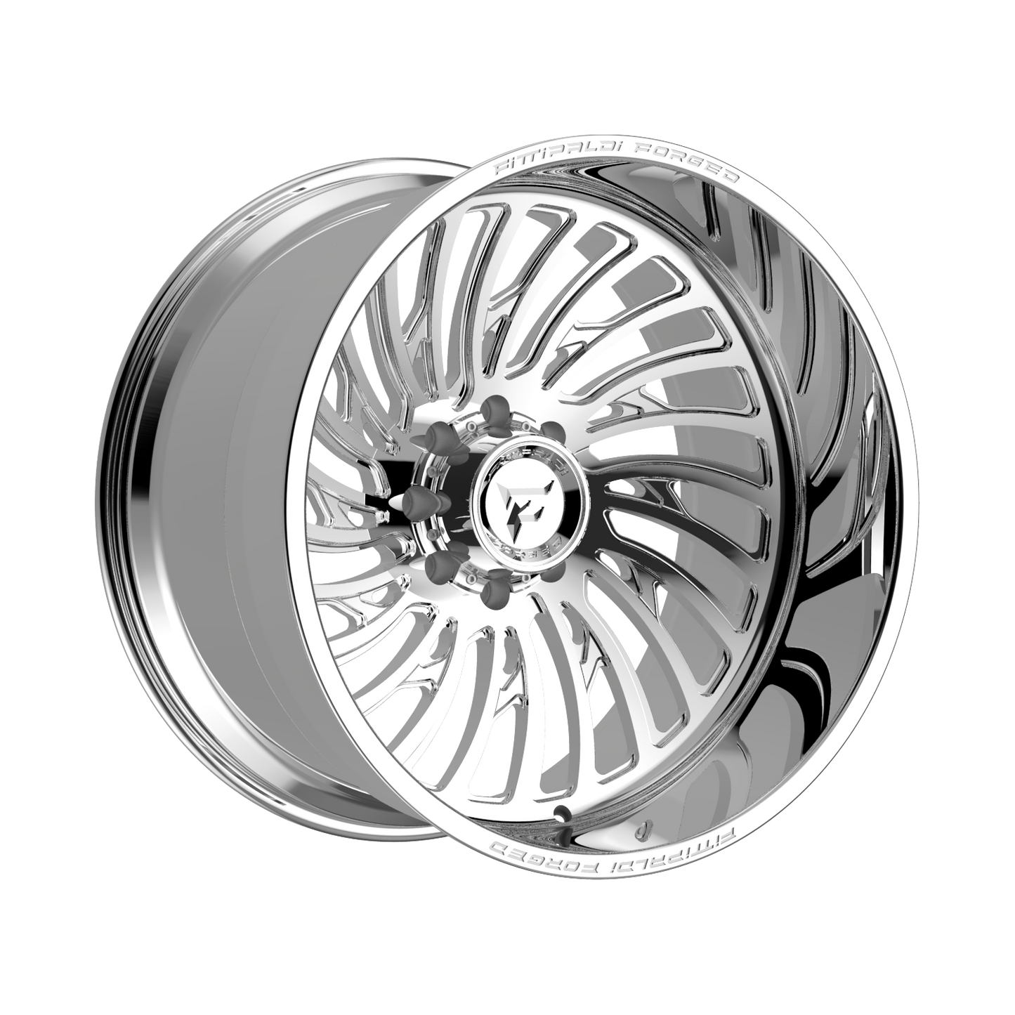 FITTIPALDI OFFROAD FTF507P-L 24X14, PCD 8X6.50, ET -76, CB 125.2-POLISHED