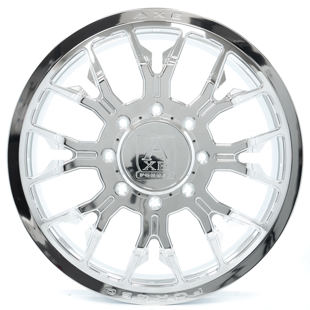 AXE FORGED AF6 DUALLY (INNER) 22X8.25 146/168 8X200 FULLY POLISHED