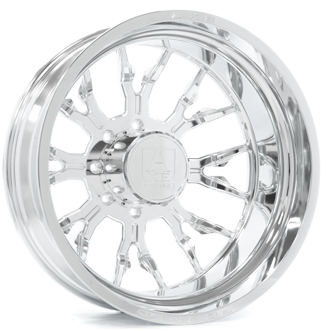 AXE FORGED AF6 DUALLY (REAR) 24X8.25 146/168 8X210 FULLY POLISHED