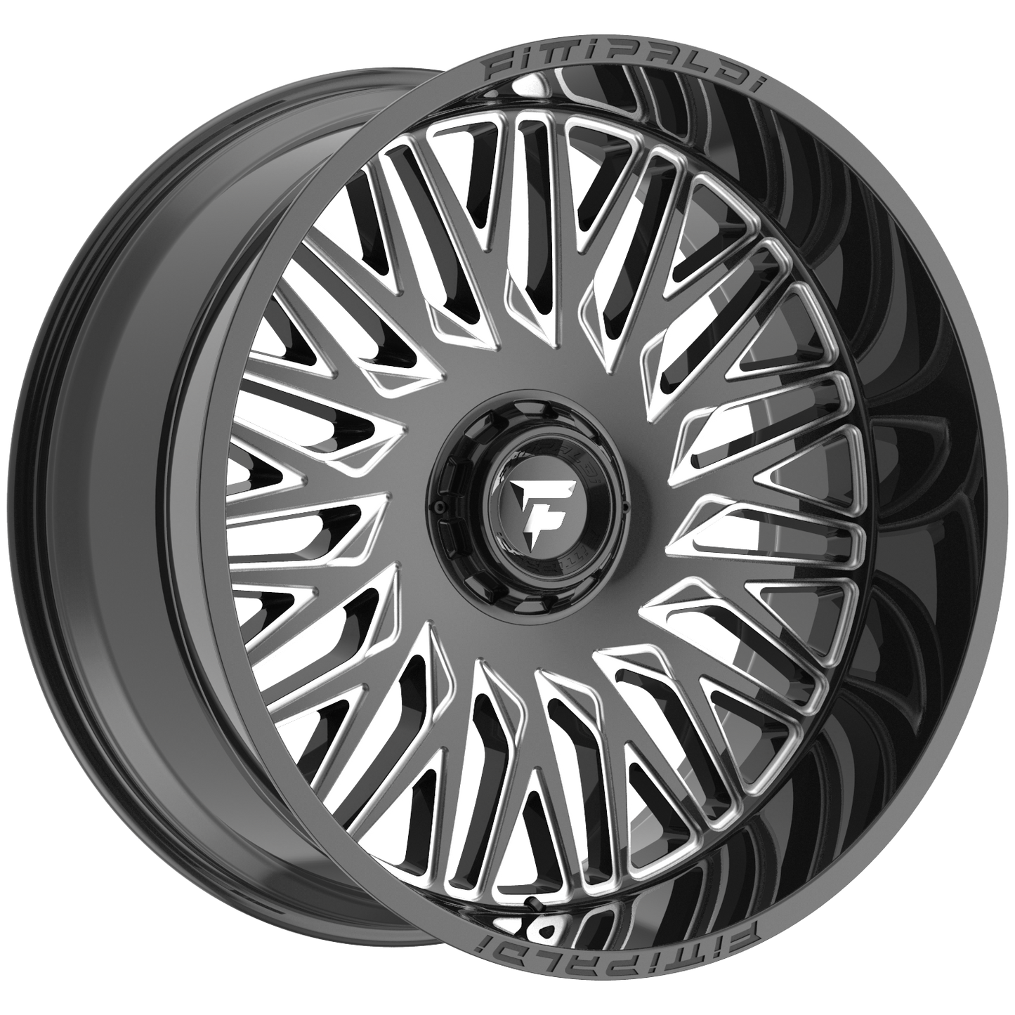 FITTIPALDI OFFROAD FA07BM 26X12, PCD 6X135/6X5.50, ET -44, CB 106.2-GLOSS BLACK MILLED