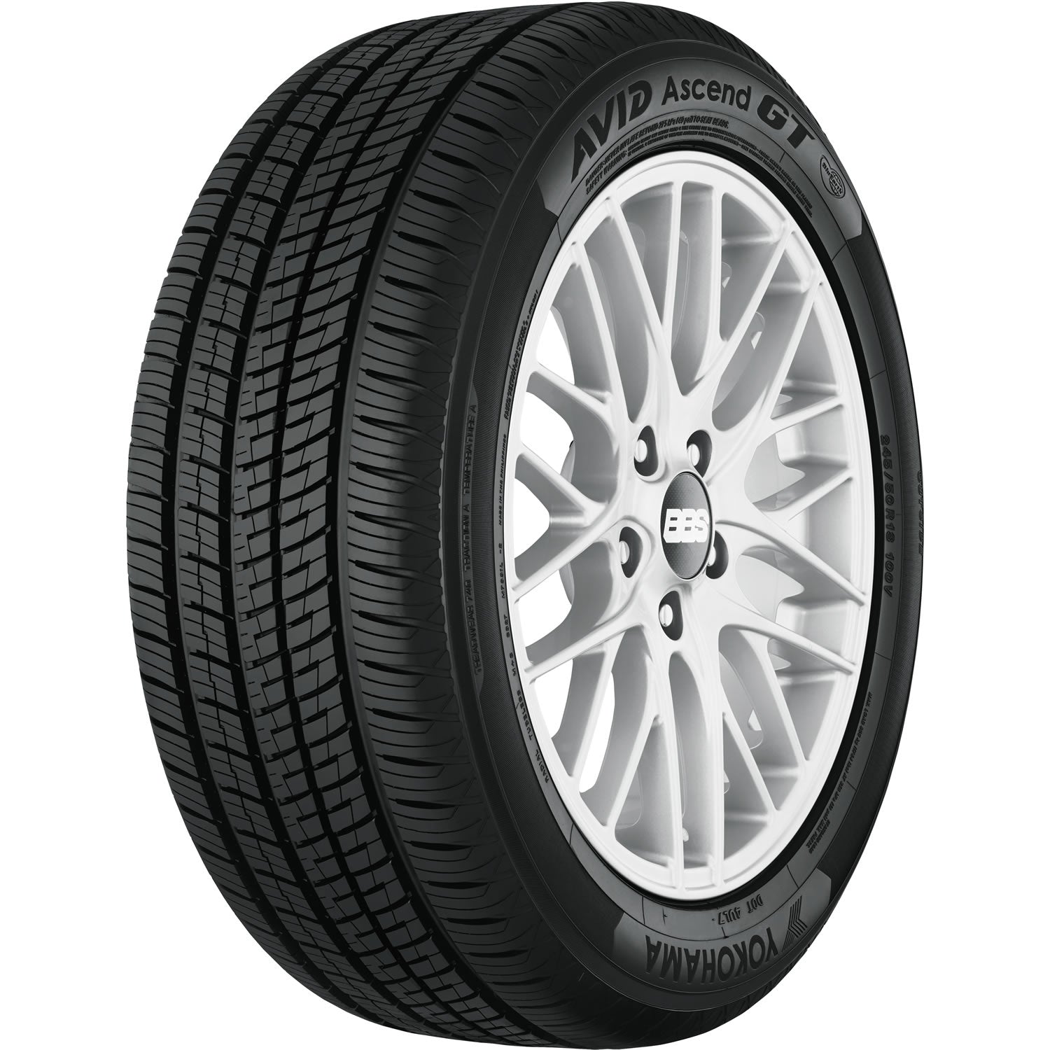 YOKOHAMA AVID ASCEND GT 205/55R16 (25X8.1R 16) Tires – Wheels