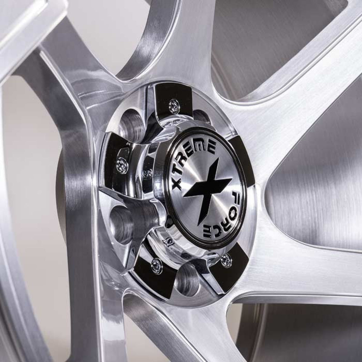 Xtreme Force XF-11 22x12 -51 5X127 (5x5)/5x139.7 (5x5.5) Full Brushed (left)