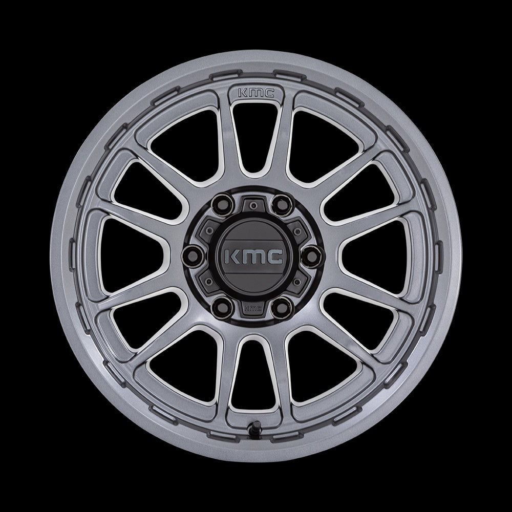 KMC KM727 WRATH 20X9 0 5X127/5X5.0 MATTE ANTHRACITE
