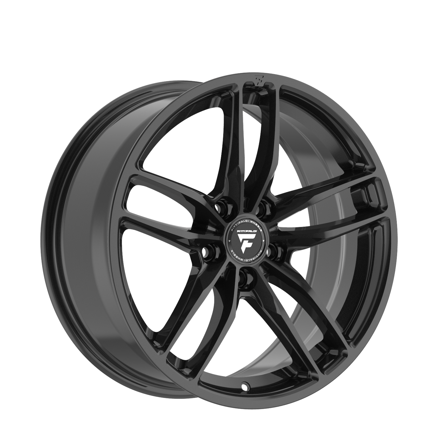 FITTIPALDI 361B 18X8 +30 5X120 Gloss Black