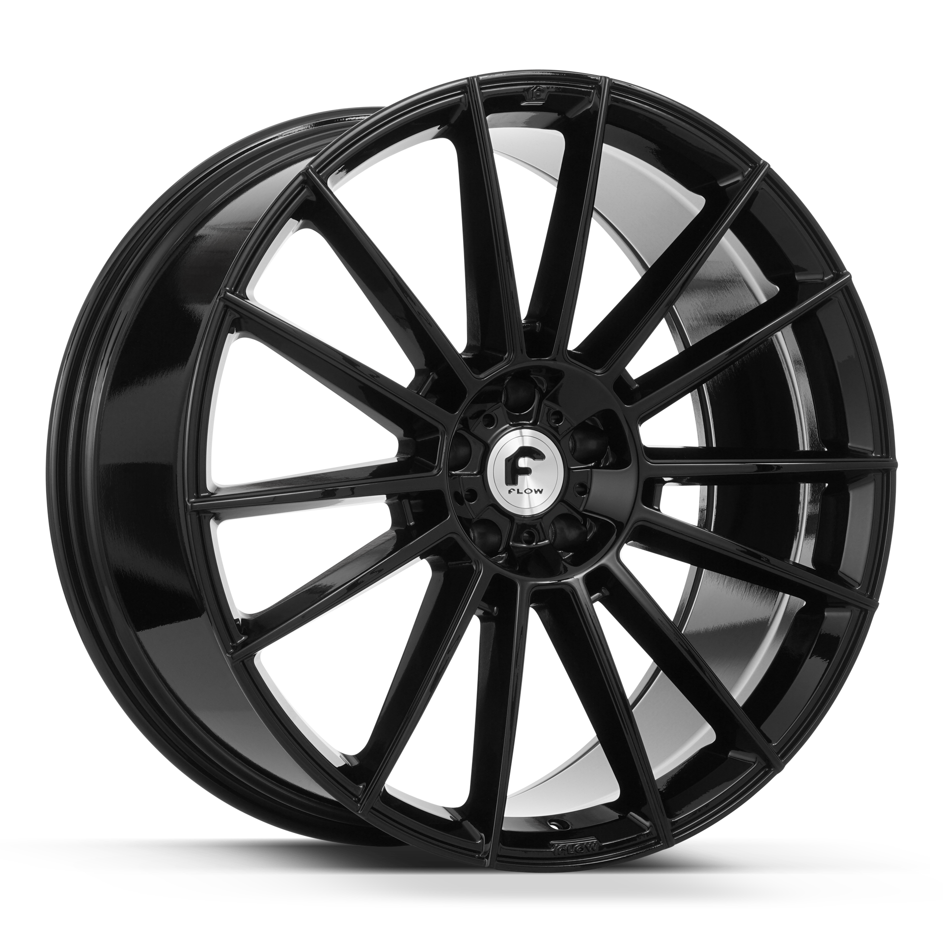 20x9 15 5x115 Forgiato Flow 002 Gloss Black - Wheels | Rims