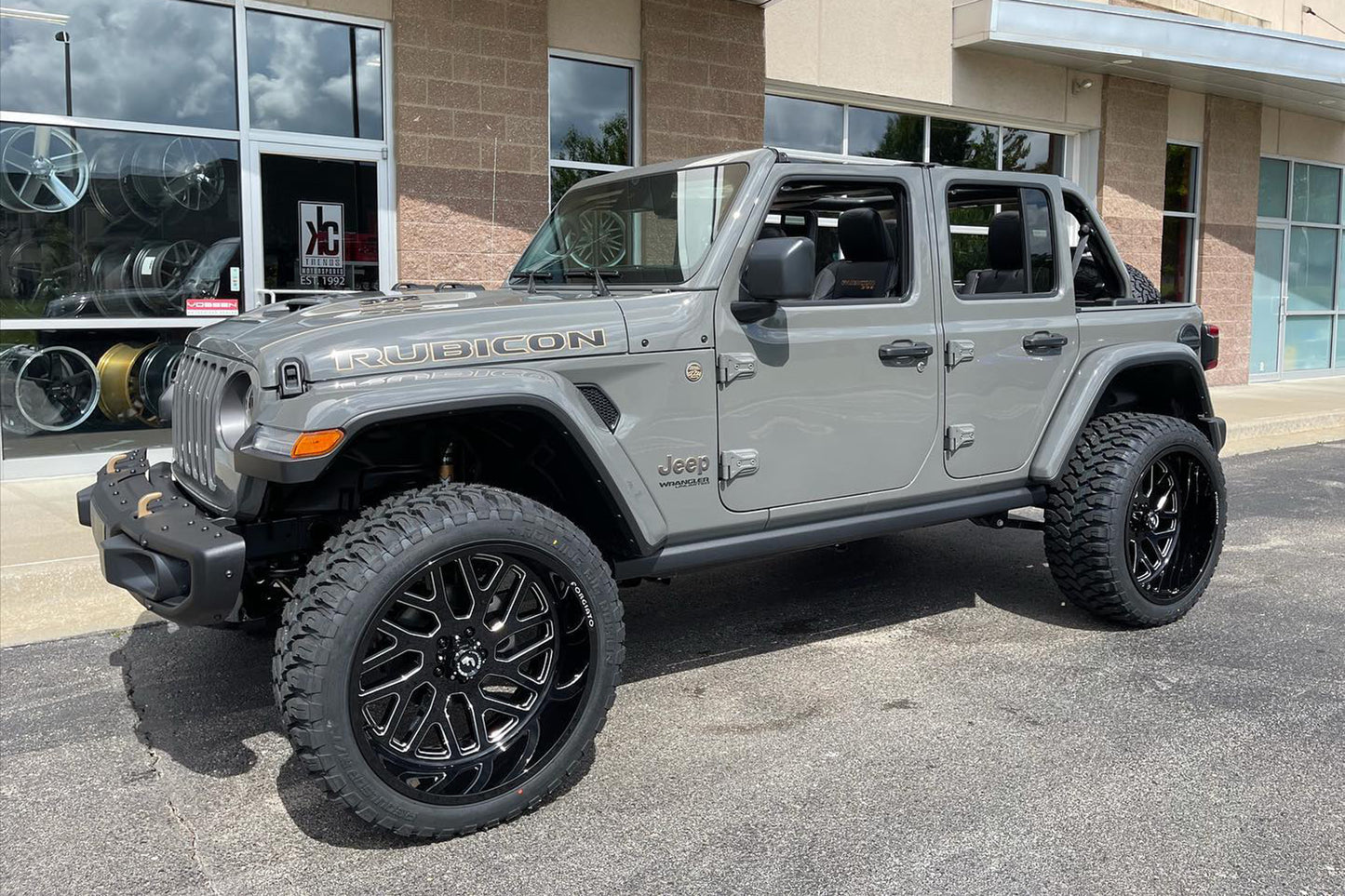 SET OF 4 FORGIATO FLOW TERRA 004 20-INCH PACKAGE FOR JEEP WRANGLER