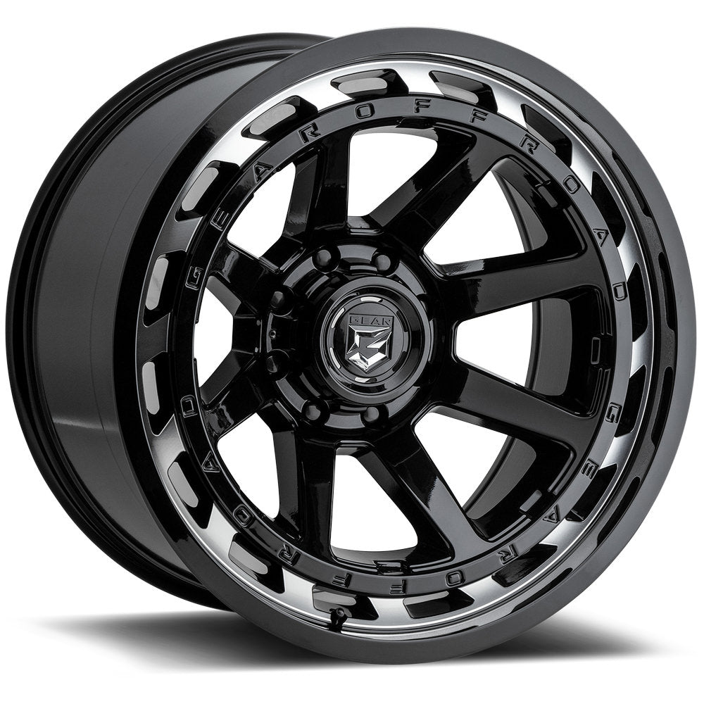 Gear Off Road 754MB BLACK HAWK 18X9 +18 6X135/6X5.50 Black