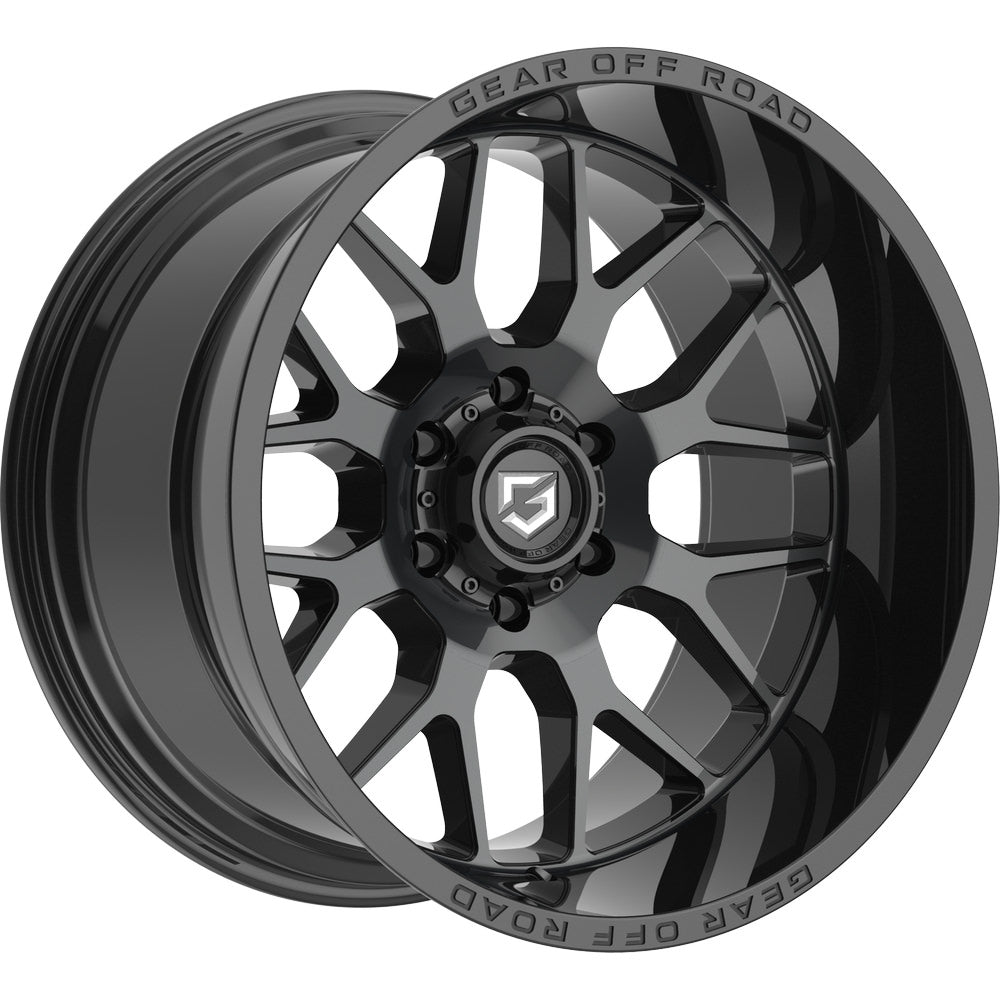 Gear Off Road 763B RAID 20X9 +18 8X170 Black