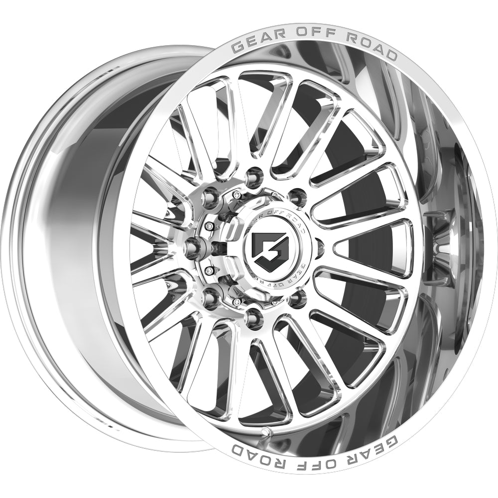 Gear Off Road 764C 20X12 -44 8X6.50 Chrome