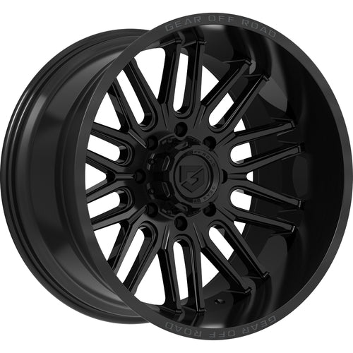 Gear Off Road 766B 20X10 -12 6X135/6X5.50 Black
