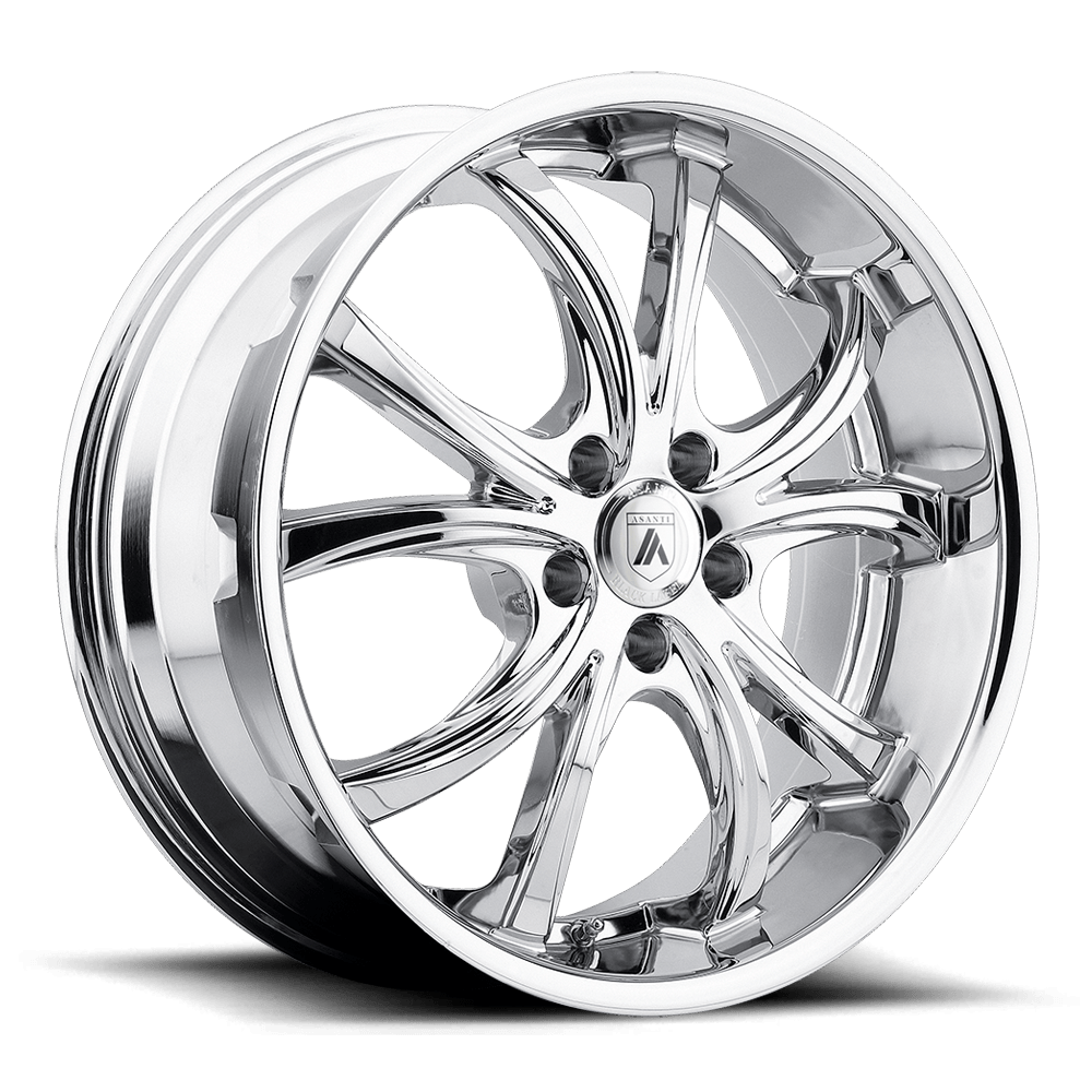Asanti Black ABL-8 ELEKTRA 20X10 XX BLANK/BLANK Chrome