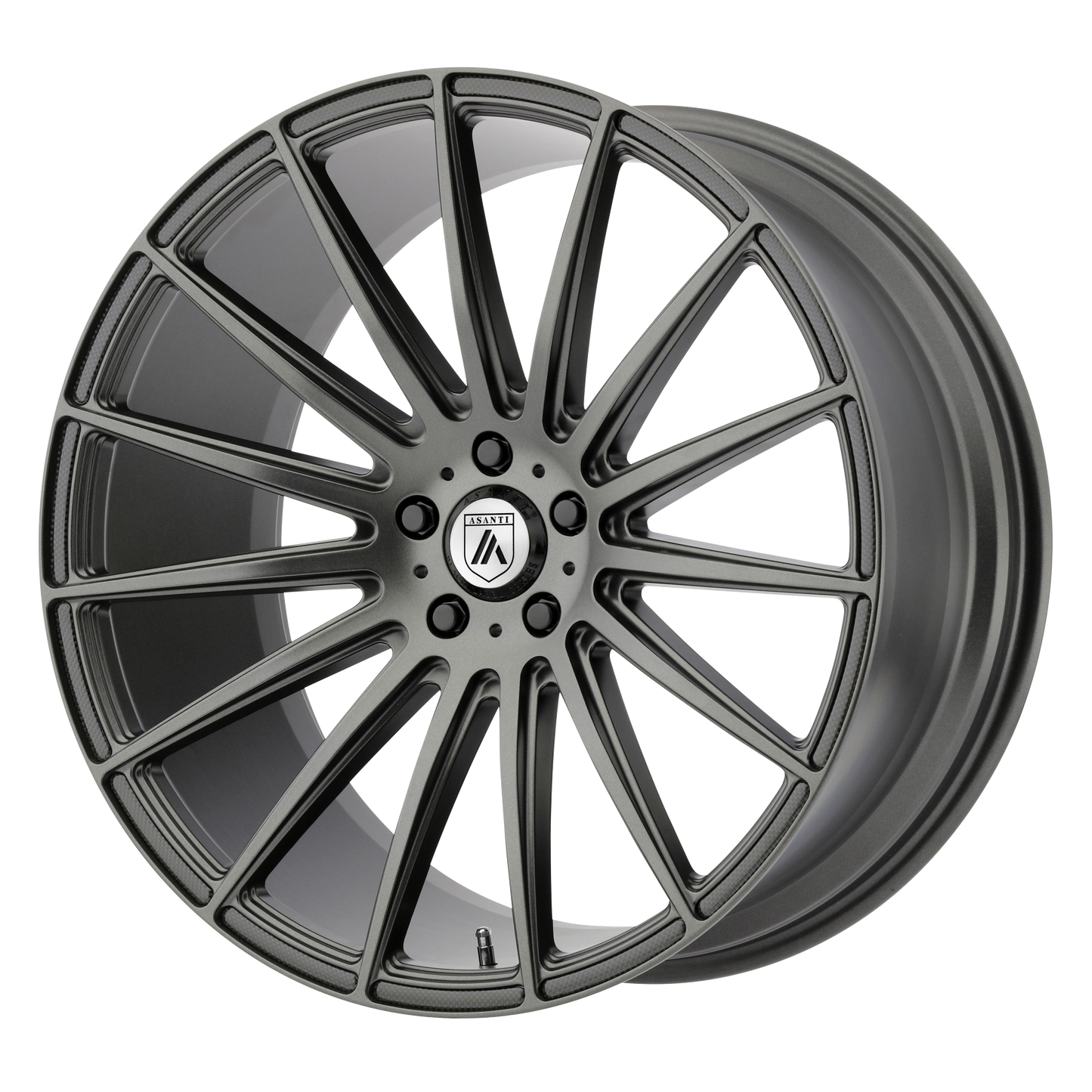 POLARIS 20x9 Blank MATTE GRAPHITE (35.00 - 45.00 mm)