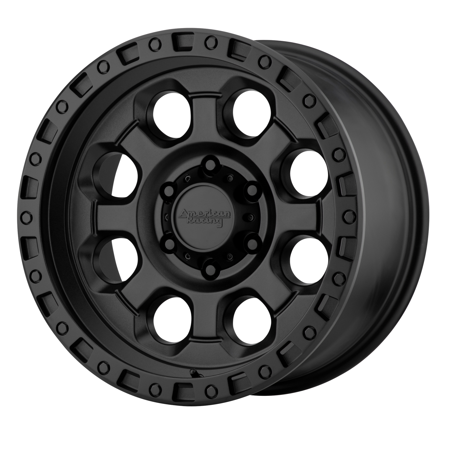 American Racing AR201 17X9 -12 8X170/8X6.7 Cast Iron Black
