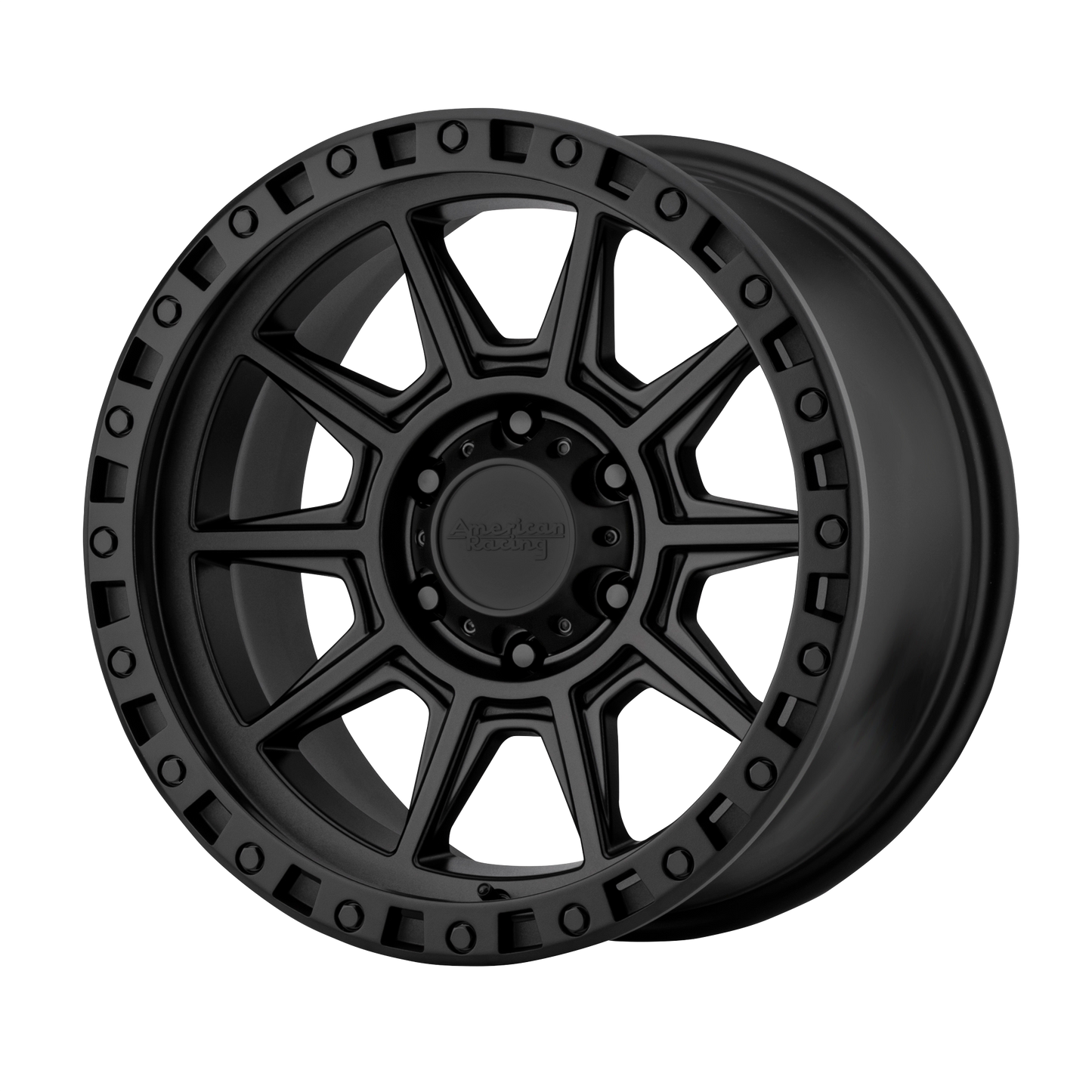 American Racing AR202 16X8 0 8X165.1/8X6.5 Cast Iron Black