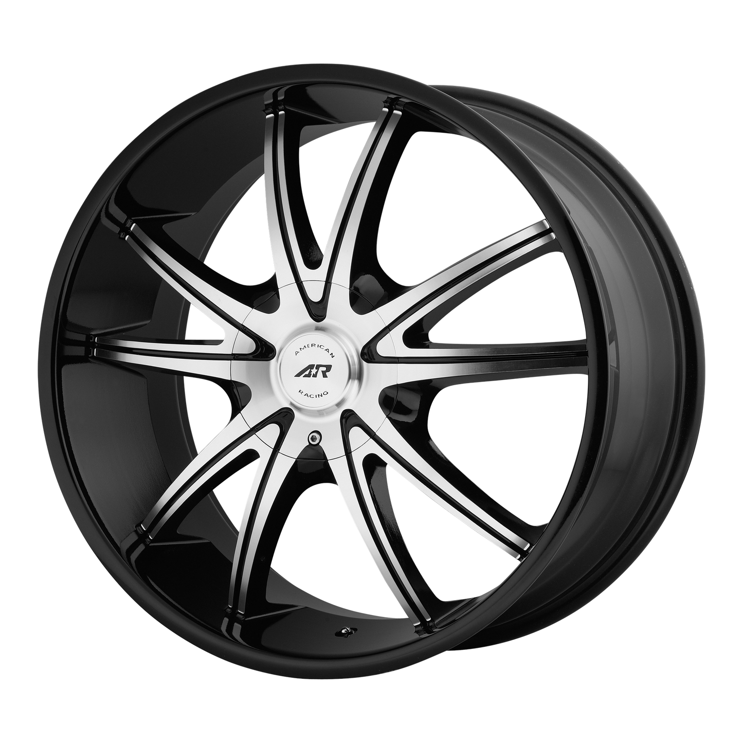 American Racing AR897 22X9 38 5X114.3/5X120 GLOSS BLACK MACHINED
