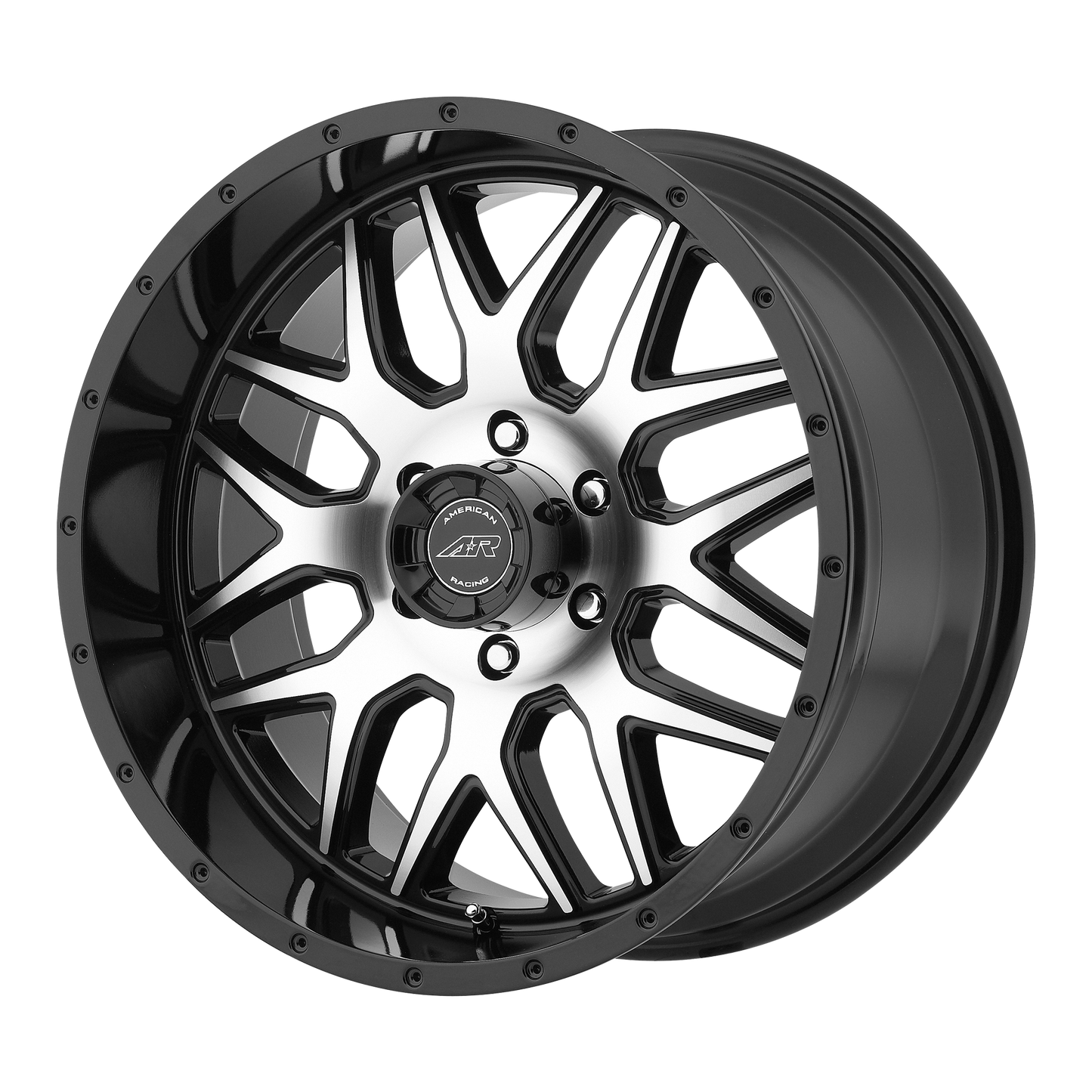 American Racing AR910 20X9 18 6X135/6X5.3 Gloss Black Machined