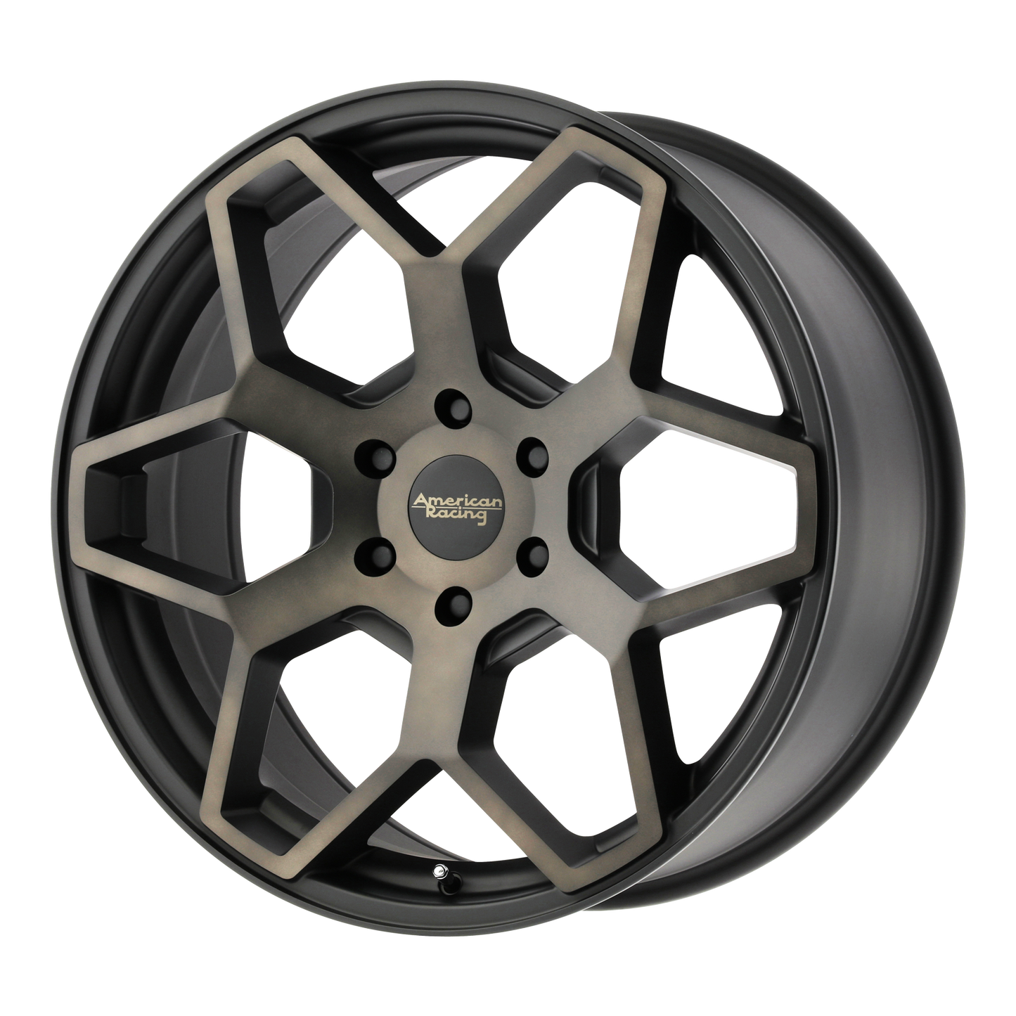 American Racing AR916 20X8.5 35 6X135/6X5.3 Satin Black With Dark Tint Clear Coat