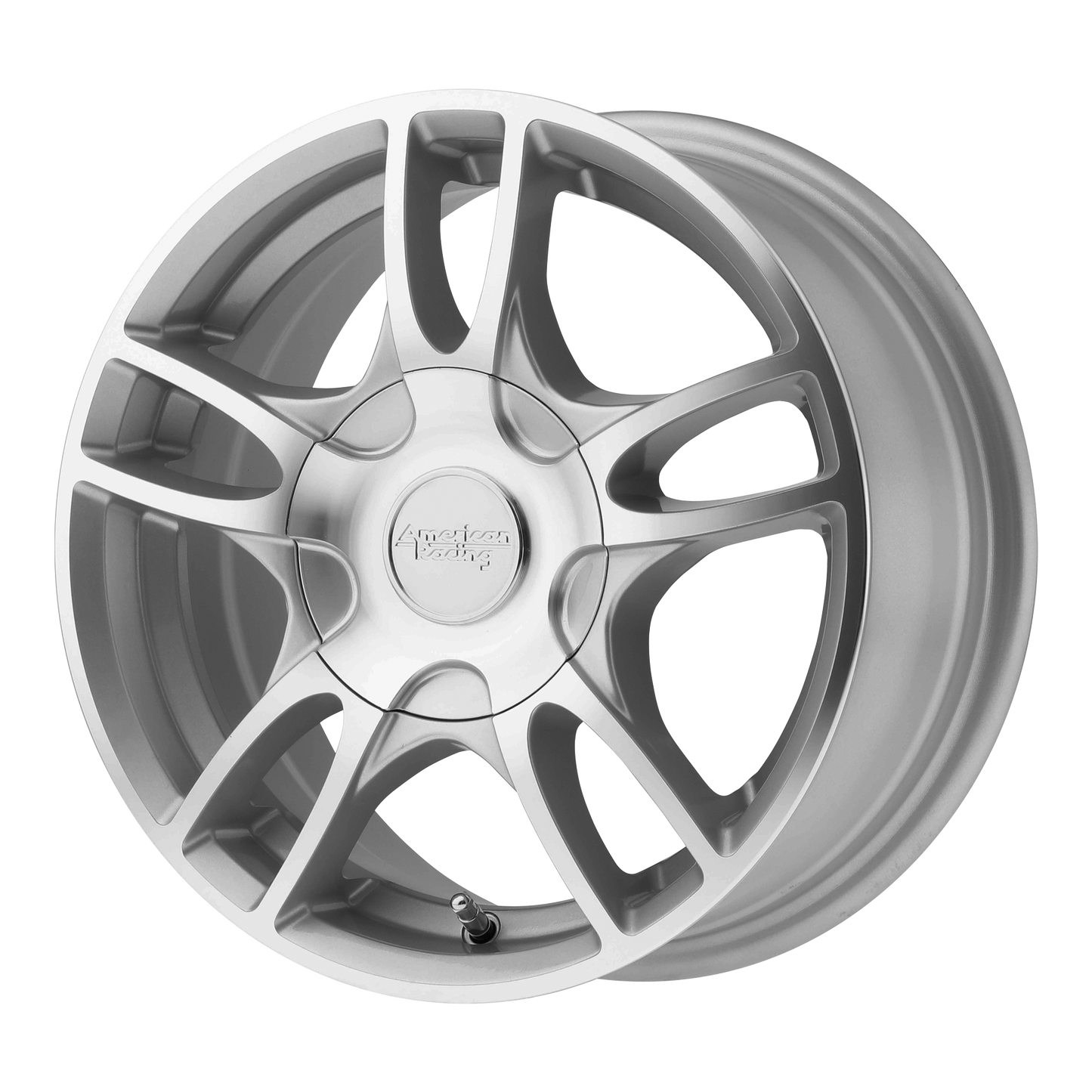 American Racing AR919 ESTRELLA 2 17X7.5 45 5X110/5X115/5X110/115 Silver Machined