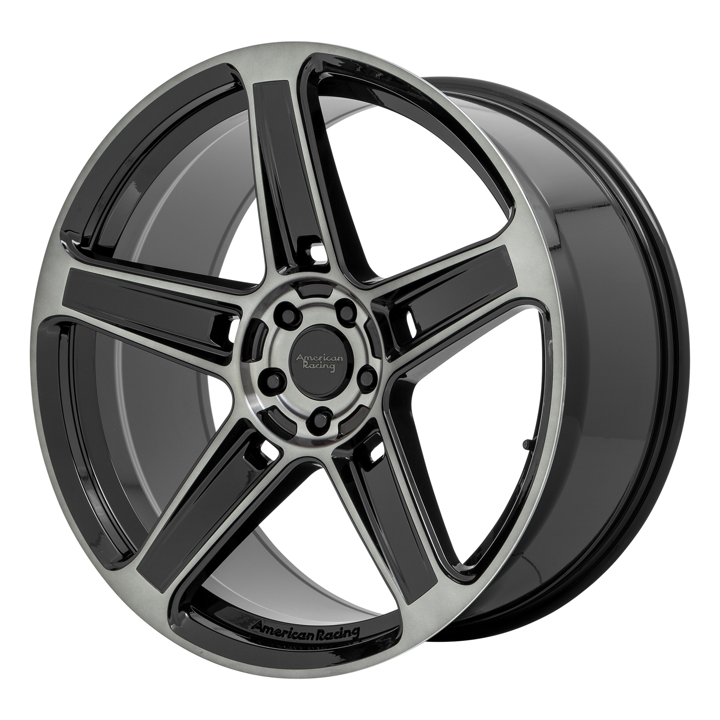 American Racing AR936 HELLION 20X10.5 22 5X115/5X115 Gloss Black With Gray Tint