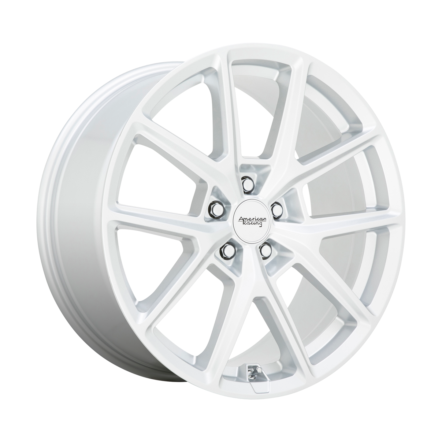 American Racing AR943 18X8 35 5X120/5X4.72 HYPER SILVER