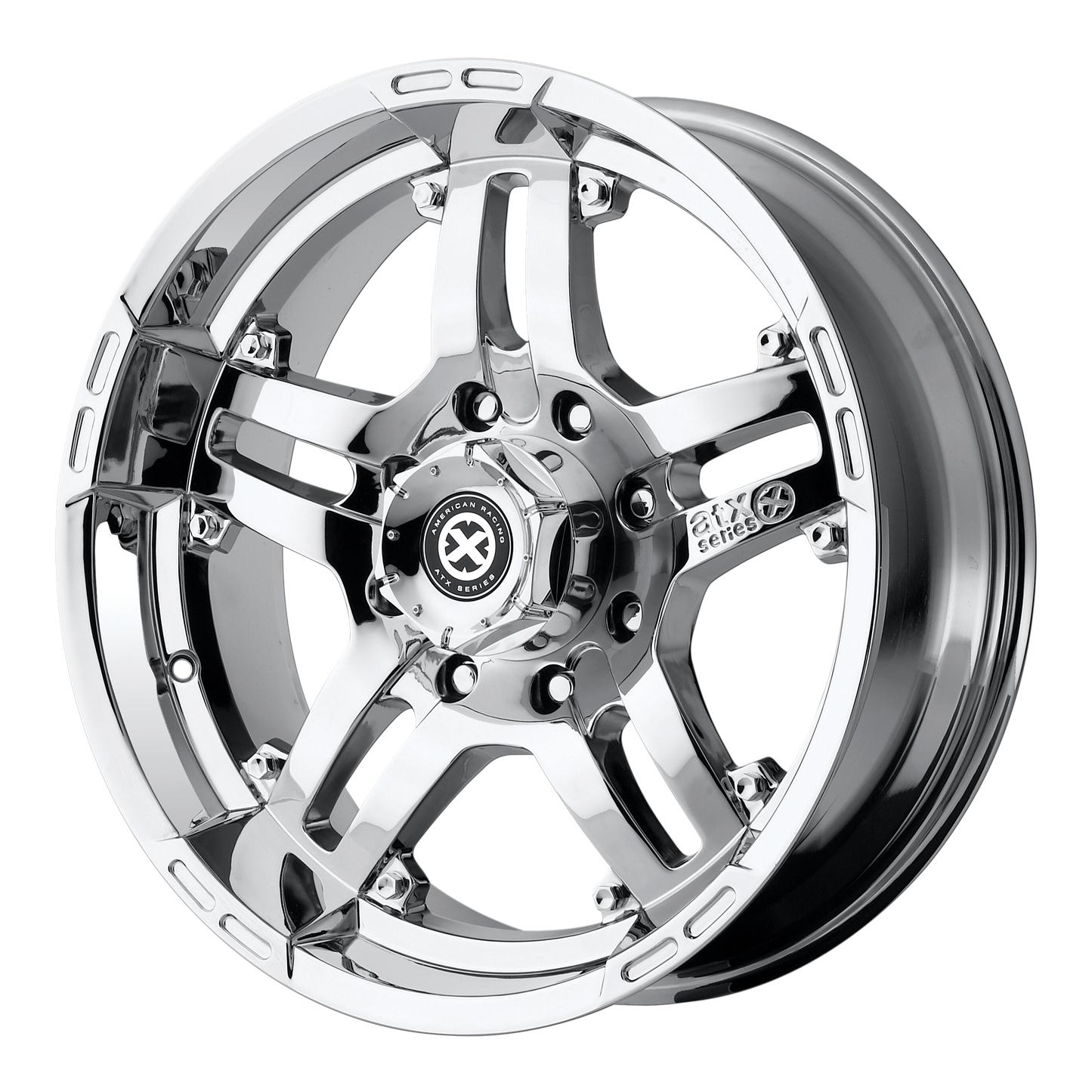 ATX Series AX181 ARTILLERY 17X9 -12 5X127/5X5.0 Chrome