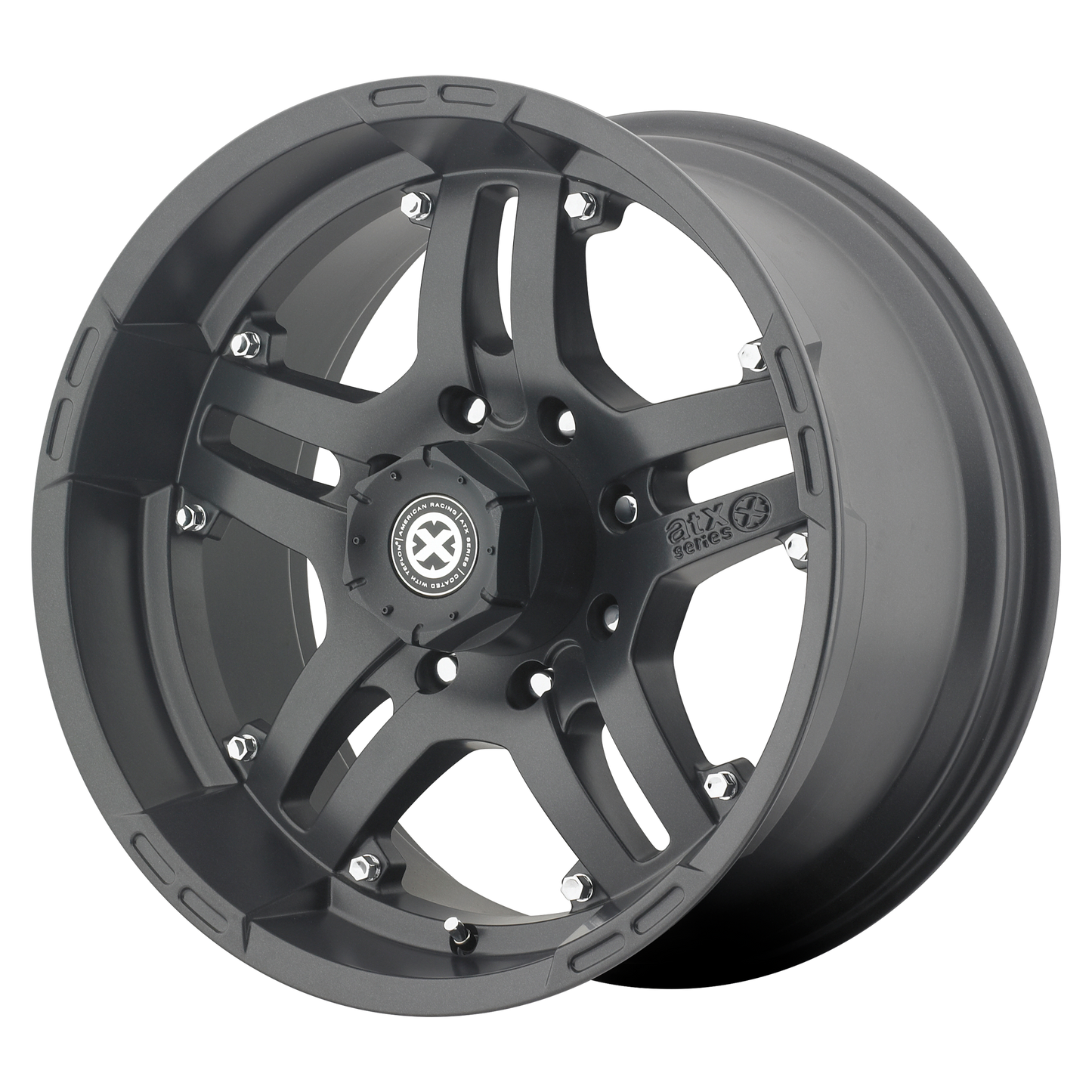 ATX Series AX181 ARTILLERY 16X9 -12 5X135/5X135 Textured Black