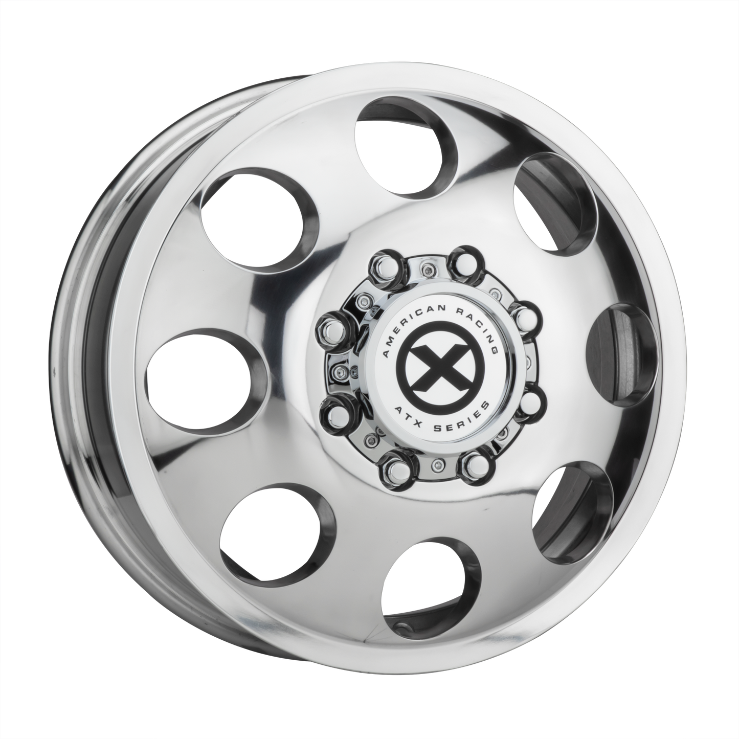 ATX Series AX204 BAJA DUALLY 16X6 111 8X165.1/8X6.5 Polished - Front