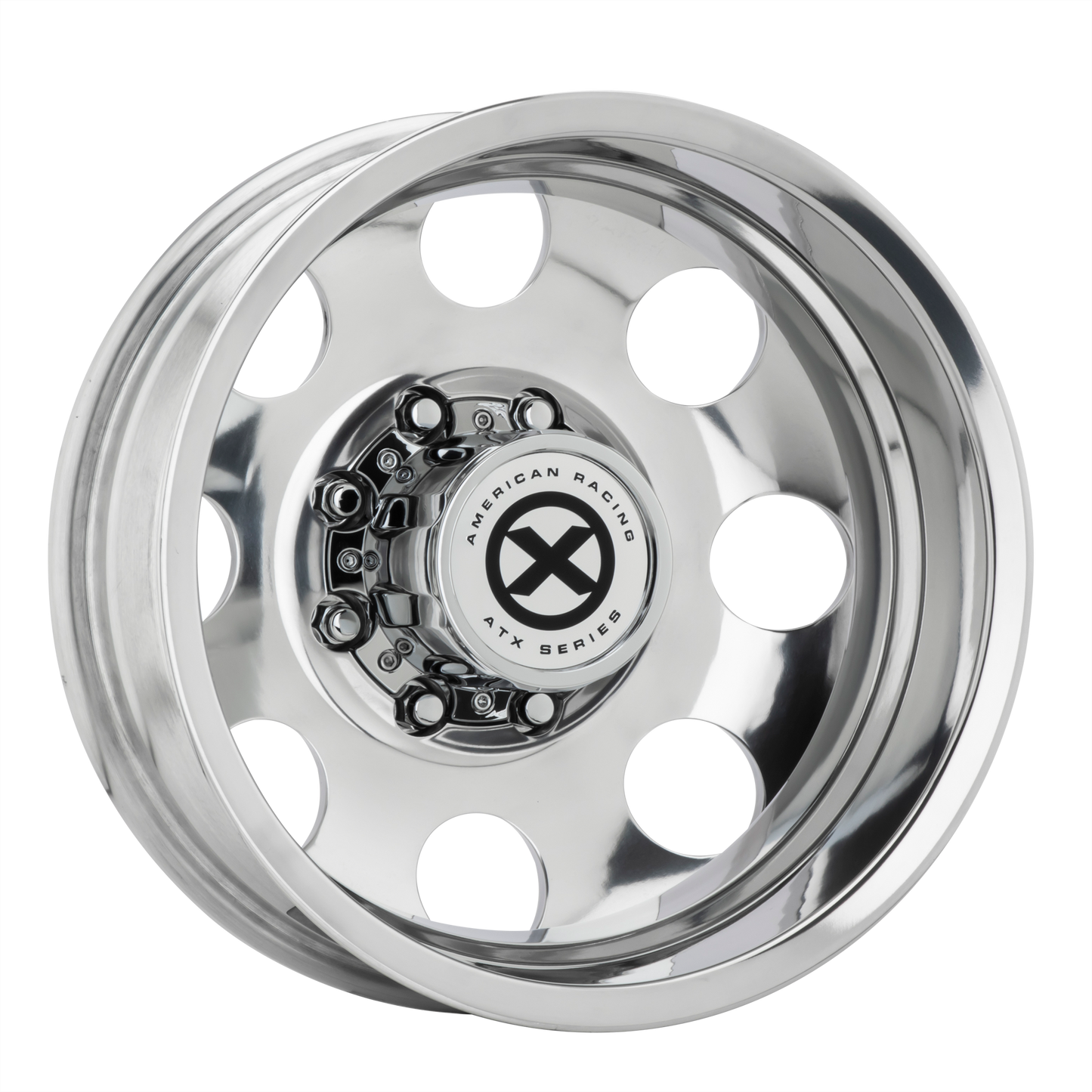 ATX Series AX204 BAJA DUALLY 16X6 -134 8X170/8X6.7 Polished - Rear