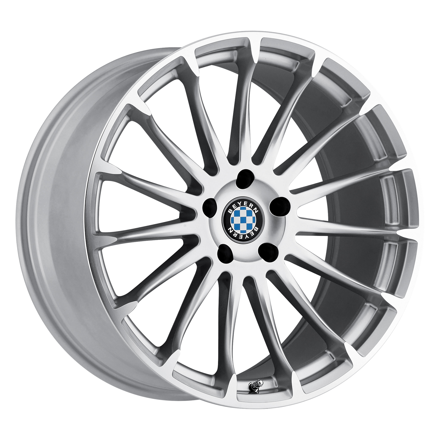 Beyern AVIATIC 20X9 32 5X120/5X4.72 SILVER W/ MIRROR CUT FACE