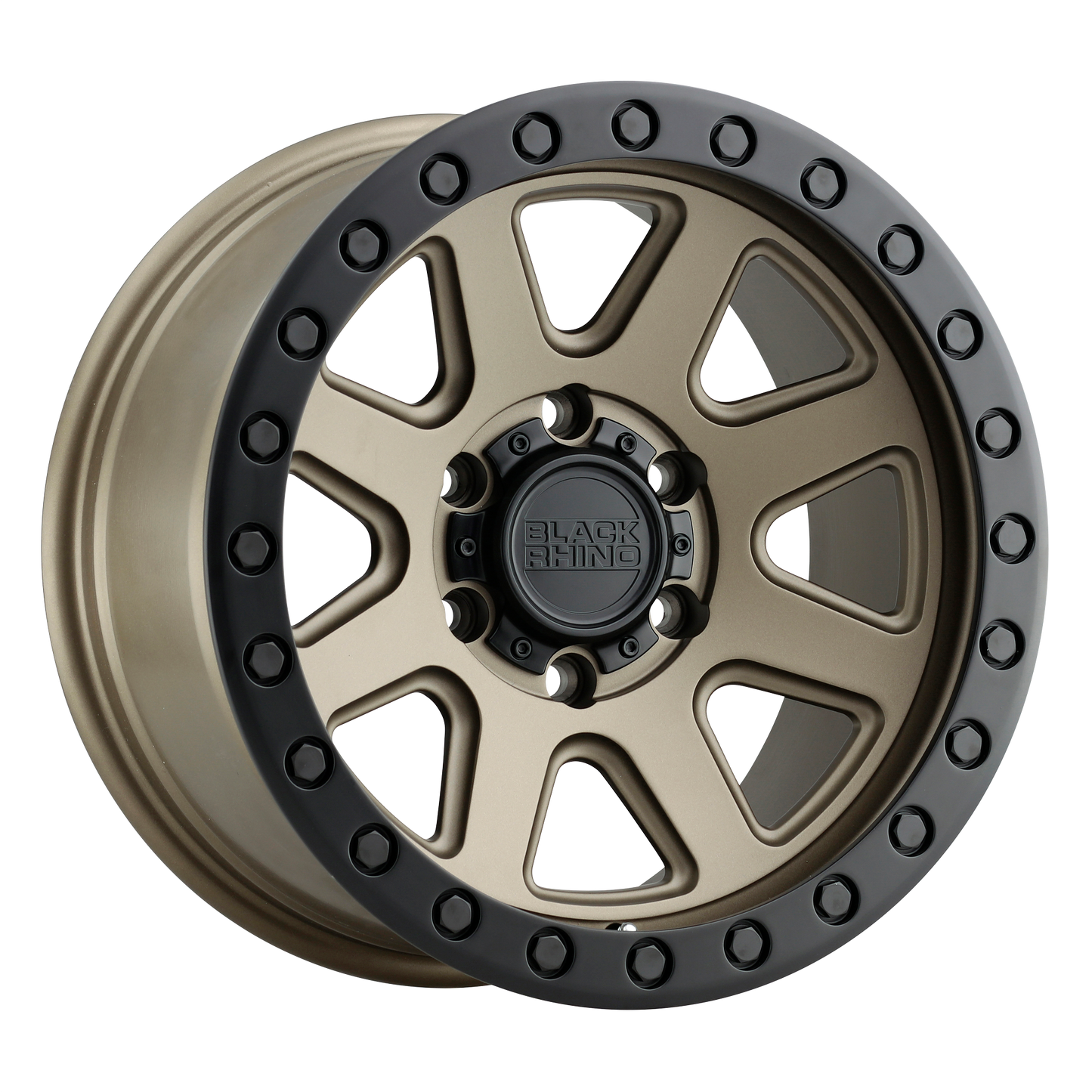Black Rhino BAKER 17X8.5 0 6X120/6X120 MATTE BRONZE W/ BLACK RING