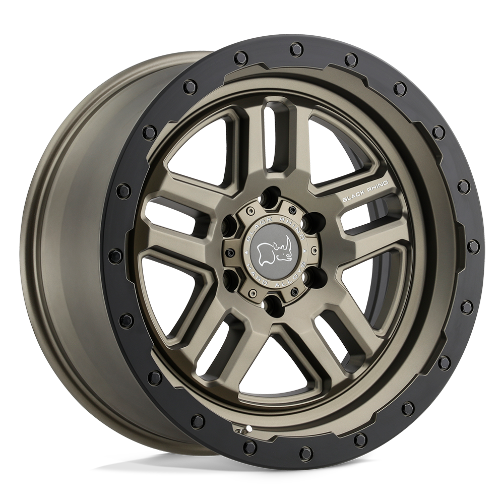 Black Rhino BARSTOW 20X8.5 30 5X127/5X5.0 MATTE BRONZE W/ MATTE BLACK RING