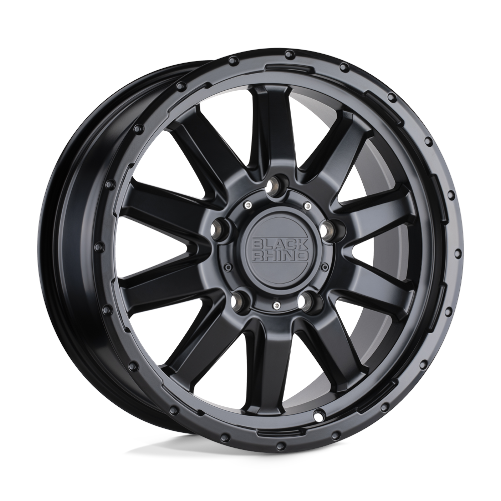 Black Rhino EXCURSION 16X7.5 45 6X139.7 MATTE BLACK