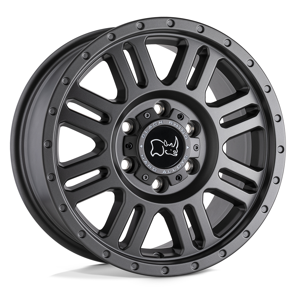 Black Rhino YELLOWSTONE 17X8 45 5X130/5X130 MATTE GUNMETAL