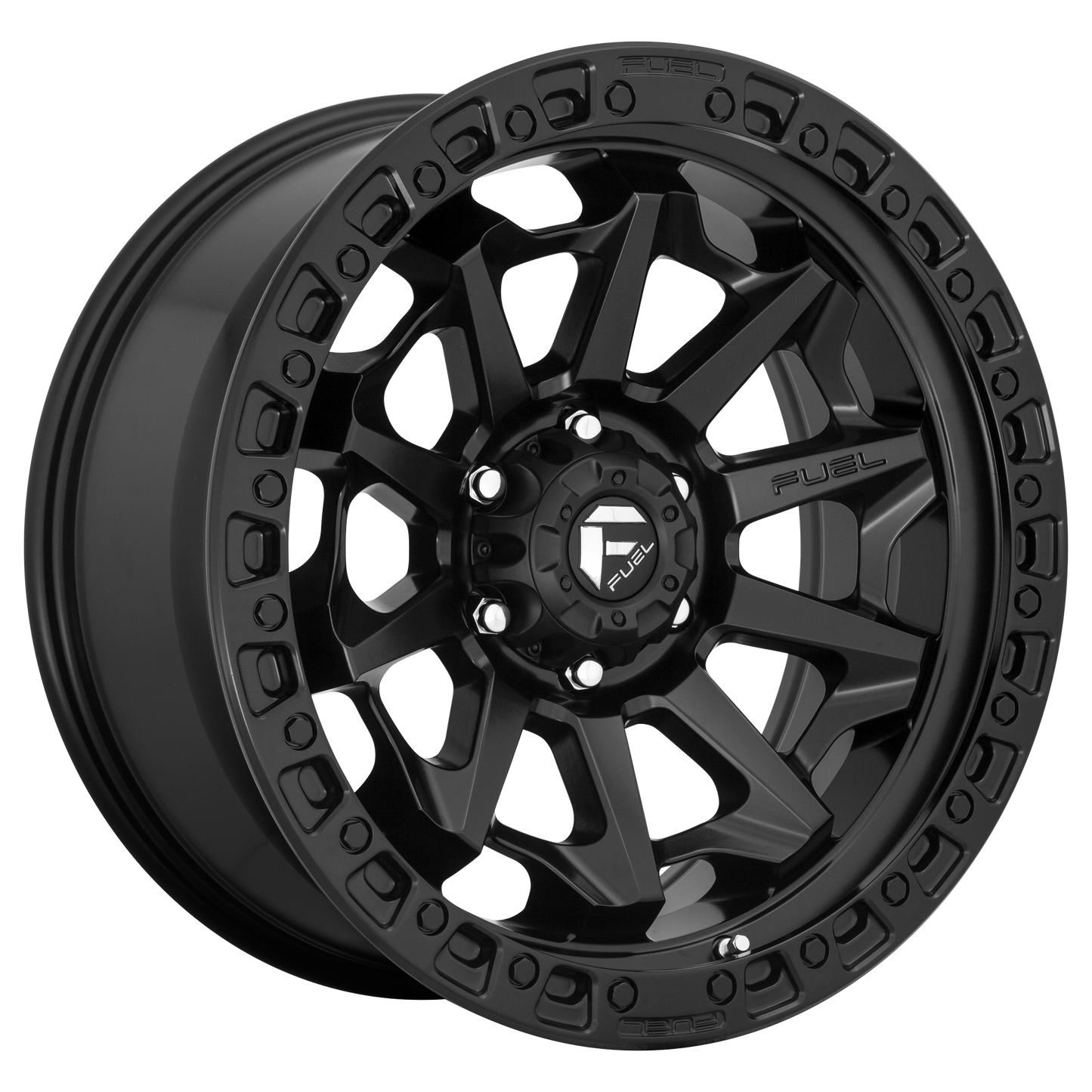 Fuel 1PC D694 COVERT 20X10 -18 8X170/8X6.7 MATTE BLACK