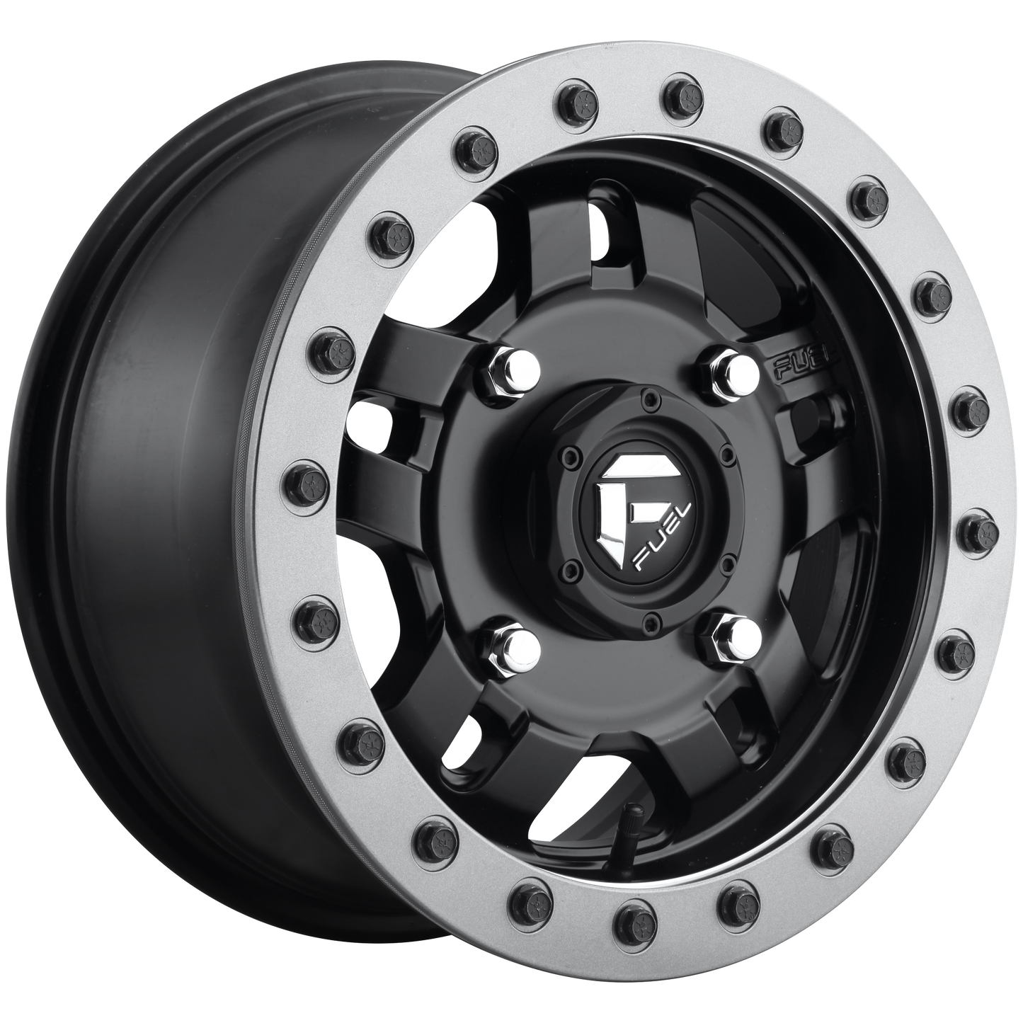Fuel UTV D917 ANZA BL - OFF ROAD ONLY 14x7 13 4x156/4x156 MATTE BLACK
