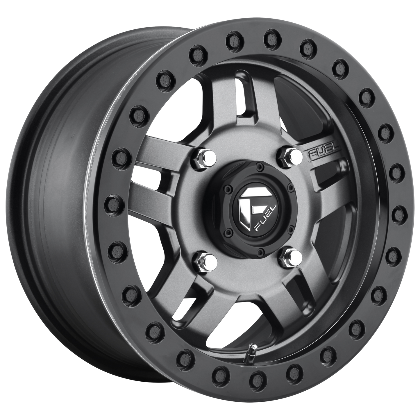 Fuel UTV D918 ANZA BL - OFF ROAD ONLY 15x7 13 4x137/4x137 MATTE GUN METAL