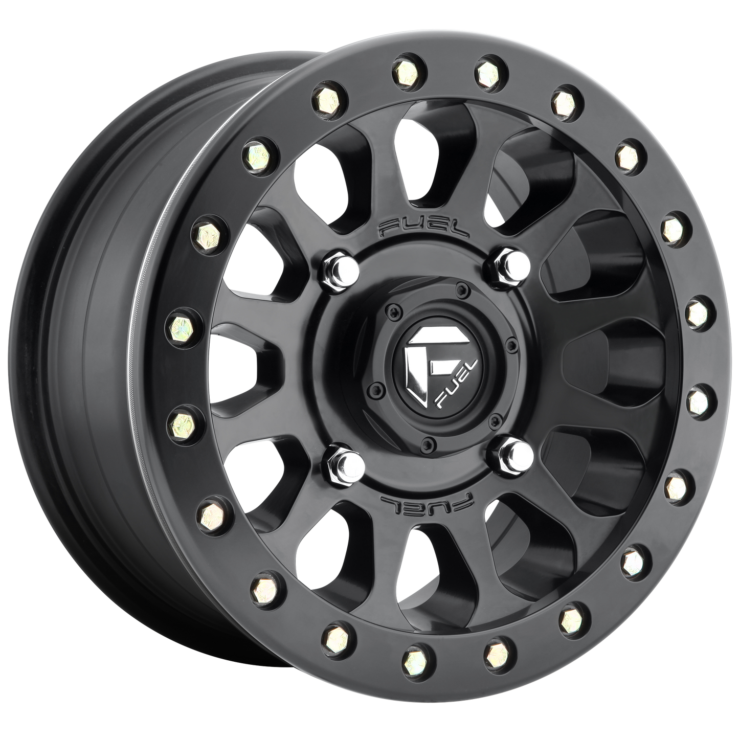 Fuel UTV D920 VECTOR BL - OFF ROAD ONLY 14X7 38 4X137/4X137 MATTE BLACK