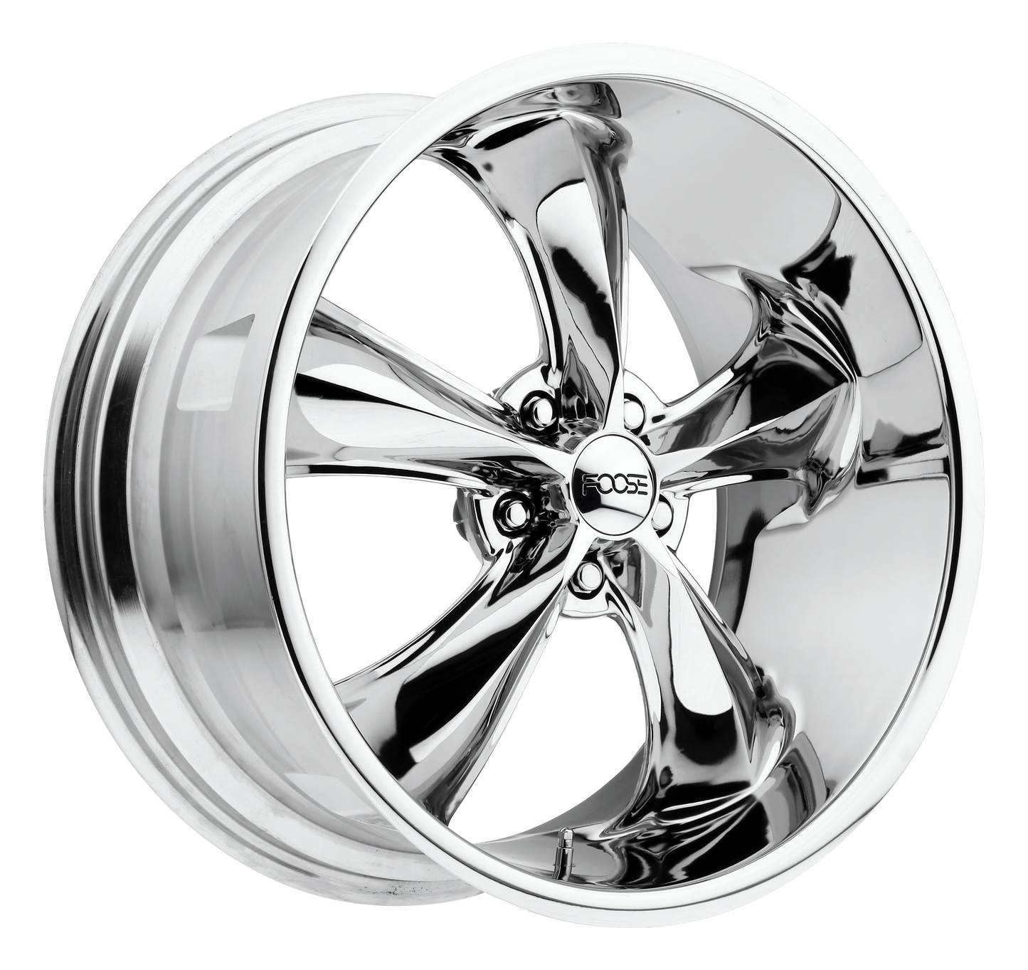 Foose 1PC F105 LEGEND 18x8 1 5x120.65/5x4.75 CHROME PLATED