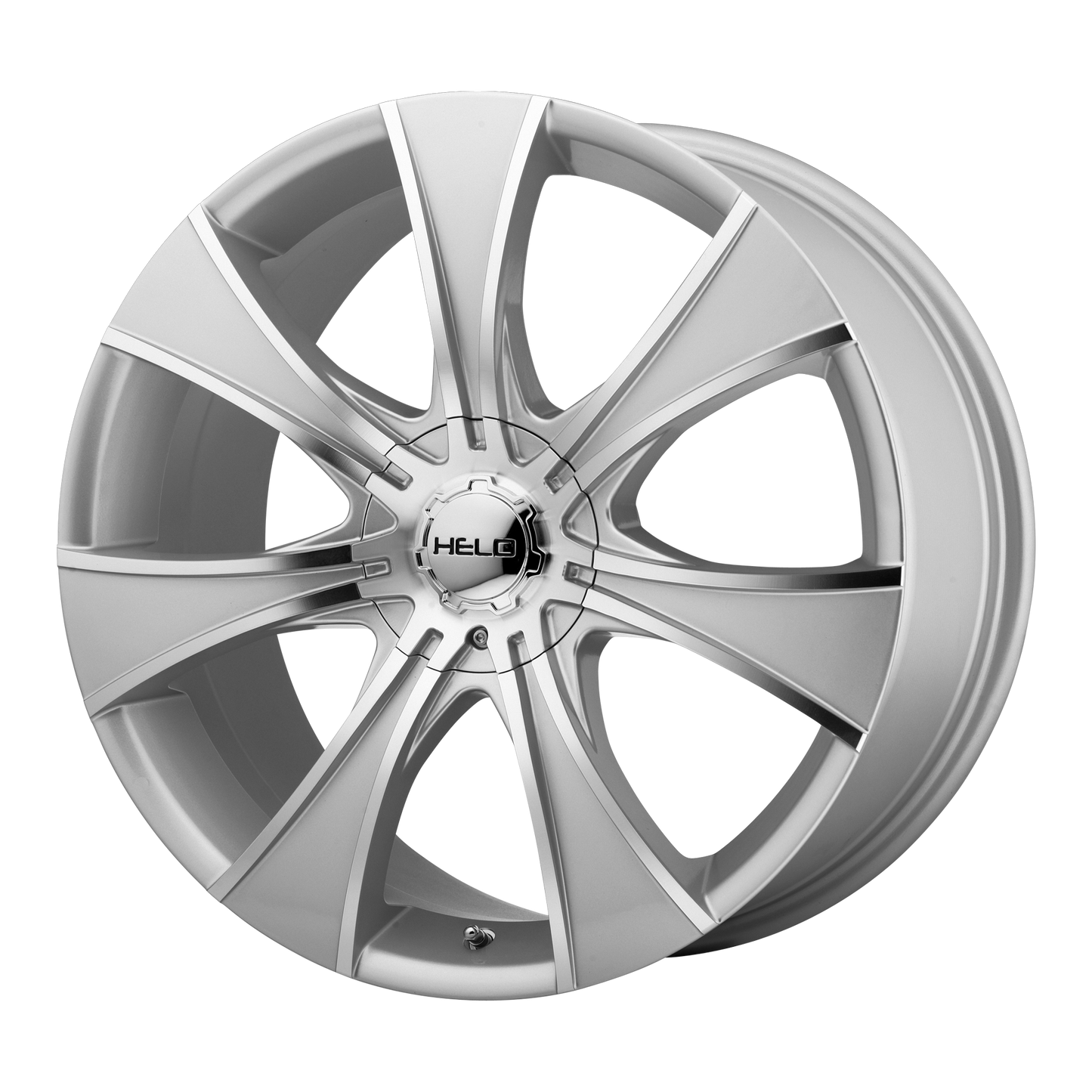 Helo HE874 16X7.5 21 BLANK/BLANK Dark Silver W/ Mach Face