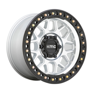 KMC KM549 GRS 20X9 0 8X165.1/8X6.5 Machined With Satin Black Lip