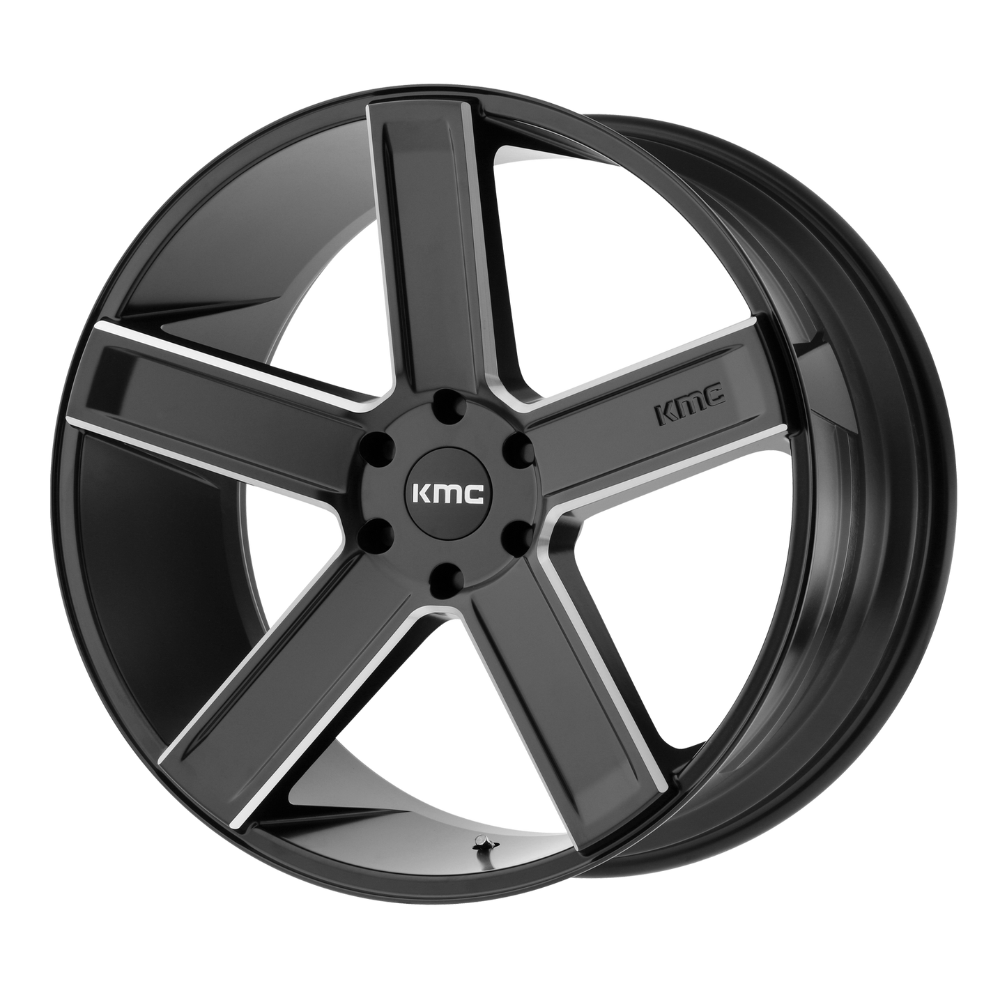 KMC KM702 DUECE 22X9 15 5X139.7/5X5.5 Satin Black Milled