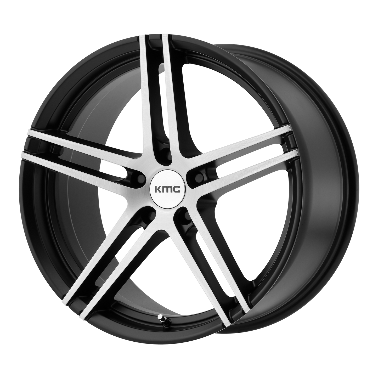 KMC KM703 MONOPHONIC 18X9.5 45 5X112/5X112 Satin Black Brushed